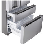 LG LF29S8330S Bottom Freezer French Door Refrigerator, 36 inch Width, 29 cu. ft. Capacity, Water Dispenser (Exterior), Ice Dispenser (Thru Door), ENERGY STAR Certified, Stainless Steel colour