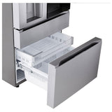 LG LF29S8365S Bottom Freezer French Door Refrigerator, 36 inch Width, 28.6 cu. ft. Capacity, Water Dispenser (Exterior), Ice Dispenser (Thru Door), ENERGY STAR Certified, Stainless Steel colour