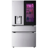LG LF29S8365S Bottom Freezer French Door Refrigerator, 36 inch Width, 28.6 cu. ft. Capacity, Water Dispenser (Exterior), Ice Dispenser (Thru Door), ENERGY STAR Certified, Stainless Steel colour