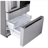 LG LF29S8365S Bottom Freezer French Door Refrigerator, 36 inch Width, 28.6 cu. ft. Capacity, Water Dispenser (Exterior), Ice Dispenser (Thru Door), ENERGY STAR Certified, Stainless Steel colour