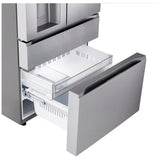 LG LF29S9730S French Door Refrigerator, 36 inch Width, 28.6 cu. ft. Capacity, Water Dispenser (Exterior), Ice Dispenser (Thru Door), ENERGY STAR Certified, Craft Ice™, Door-in-Door®, DoorCooling+, IcePlus™, SmartDiagnosis™, Standard-Depth MAX™, ThinQ®