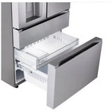 LG LF29S9775S French Door Refrigerator, 36 inch Width, 28.6 cu. ft. Capacity, Water Dispenser (Exterior), Ice Dispenser (Thru Door), ENERGY STAR Certified, Stainless Steel colour, Cool Guard™, Craft Ice™, Door-in-Door®, DoorCooling+, Full-Convert Drawer™