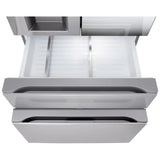 LG LF29S9775S French Door Refrigerator, 36 inch Width, 28.6 cu. ft. Capacity, Water Dispenser (Exterior), Ice Dispenser (Thru Door), ENERGY STAR Certified, Stainless Steel colour, Cool Guard™, Craft Ice™, Door-in-Door®, DoorCooling+, Full-Convert Drawer™