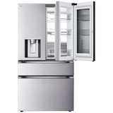 LG LF29S9775S French Door Refrigerator, 36 inch Width, 28.6 cu. ft. Capacity, Water Dispenser (Exterior), Ice Dispenser (Thru Door), ENERGY STAR Certified, Stainless Steel colour, Cool Guard™, Craft Ice™, Door-in-Door®, DoorCooling+, Full-Convert Drawer™