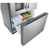 LG LF31WSH63S French Door Refrigerator, 36 inch Width, 31 cu. ft. Capacity, Water Dispenser (Exterior), Ice Dispenser (Thru Door), ENERGY STAR Certified, Stainless Steel colour
