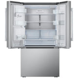 LG LF31WSH63S French Door Refrigerator, 36 inch Width, 31 cu. ft. Capacity, Water Dispenser (Exterior), Ice Dispenser (Thru Door), ENERGY STAR Certified, Stainless Steel colour