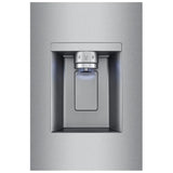 LG LF31WSH63S French Door Refrigerator, 36 inch Width, 31 cu. ft. Capacity, Water Dispenser (Exterior), Ice Dispenser (Thru Door), ENERGY STAR Certified, Stainless Steel colour