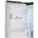 LG LF31WSH63S French Door Refrigerator, 36 inch Width, 31 cu. ft. Capacity, Water Dispenser (Exterior), Ice Dispenser (Thru Door), ENERGY STAR Certified, Stainless Steel colour