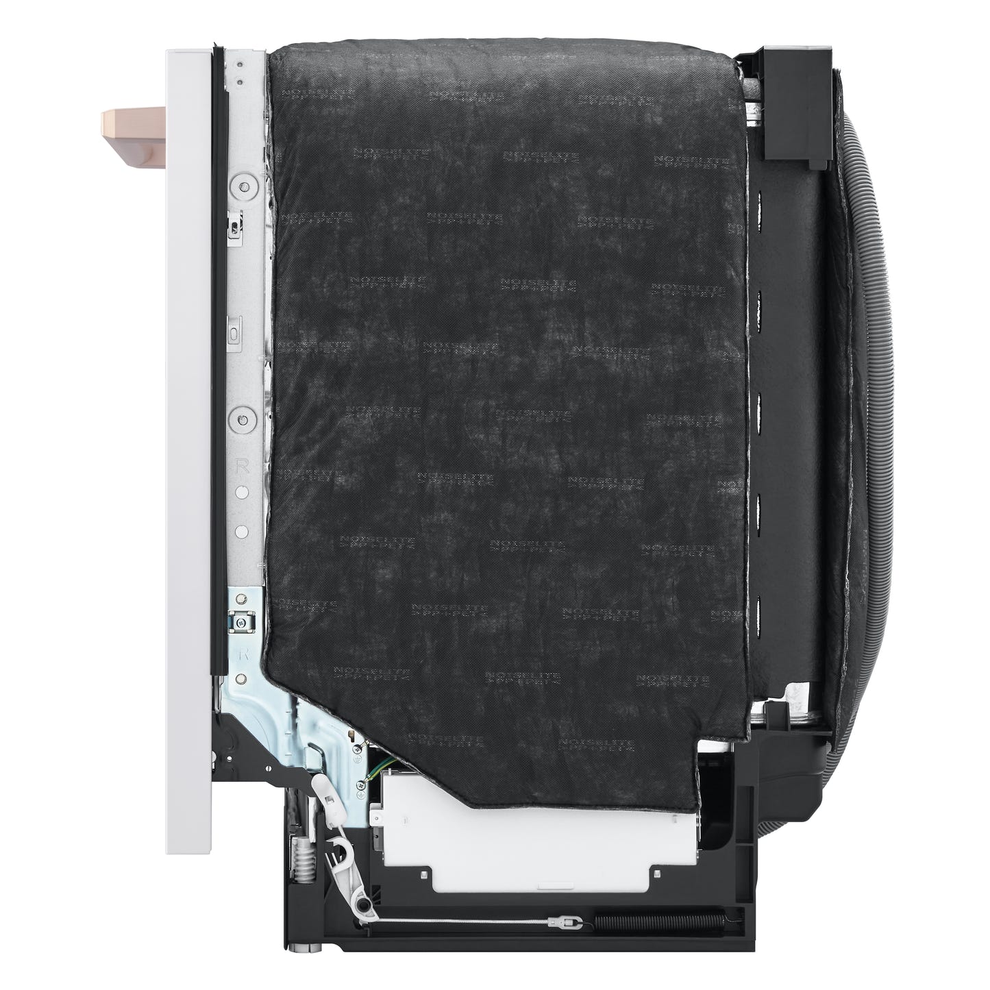 LG STUDIO 智能顶控洗碗机，配备 1 小时洗涤和烘干功能、QuadWash® Pro、TrueSteam® 和 Dynamic Heat Dry™ SDWB24W3