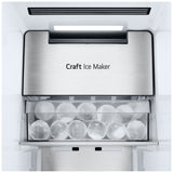 LG LL27T3530S Side by Side Refrigerator, 36 inch Width, Ice Dispenser (Thru Door), Water Dispenser (Exterior), 27 cu. ft. Capacity, ENERGY STAR Certified, Stainless Steel colour