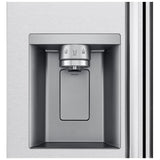 LG LL27T3530S Side by Side Refrigerator, 36 inch Width, Ice Dispenser (Thru Door), Water Dispenser (Exterior), 27 cu. ft. Capacity, ENERGY STAR Certified, Stainless Steel colour