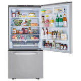 LG 33 Bottom Freezer Refrigerator with Ice Maker - LRDCS2603S