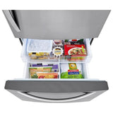 LG 33 Bottom Freezer Refrigerator with Ice Maker - LRDCS2603S