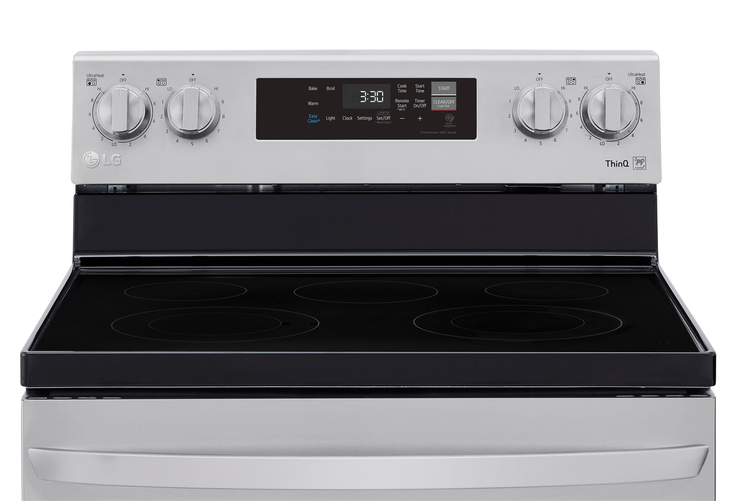 6.3 cu ft. Smart Wi-Fi Enabled Electric Ranges with EasyClean® LREL6321S