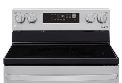 6.3 cu ft. Smart Wi-Fi Enabled Electric Ranges with EasyClean® LREL6321S
