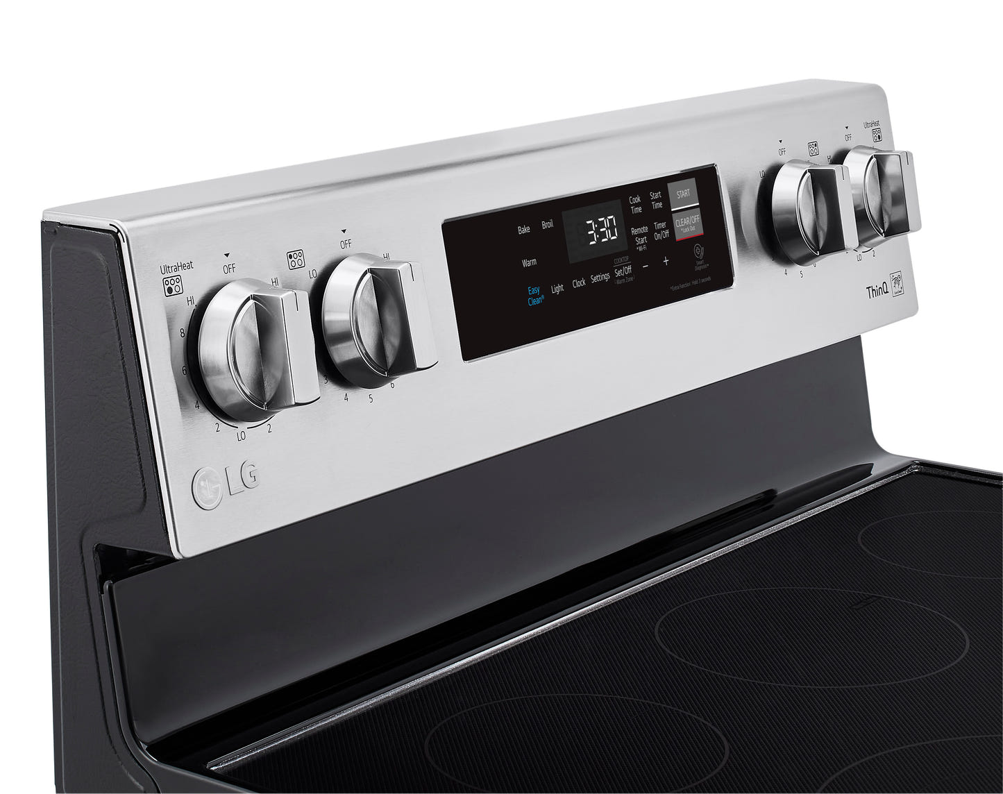 6.3 cu ft. Smart Wi-Fi Enabled Electric Ranges with EasyClean® LREL6321S
