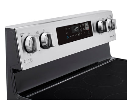 6.3 cu ft. Smart Wi-Fi Enabled Electric Ranges with EasyClean® LREL6321S