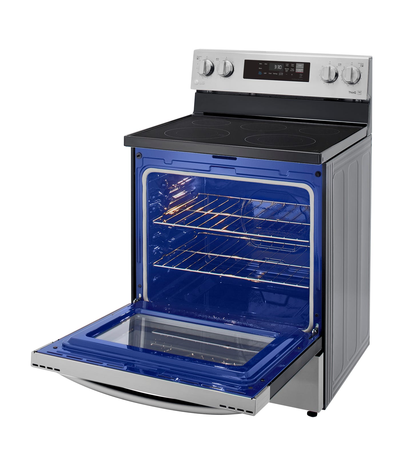 6.3 cu ft. Smart Wi-Fi Enabled Electric Ranges with EasyClean® LREL6321S