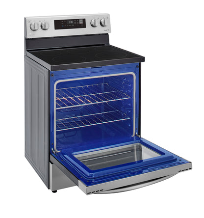 6.3 cu ft. Smart Wi-Fi Enabled Electric Ranges with EasyClean® LREL6321S