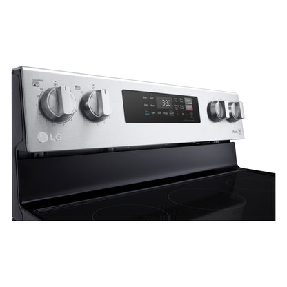6.3 cu ft. Smart Wi-Fi Enabled Electric Ranges with EasyClean® LREL6321S