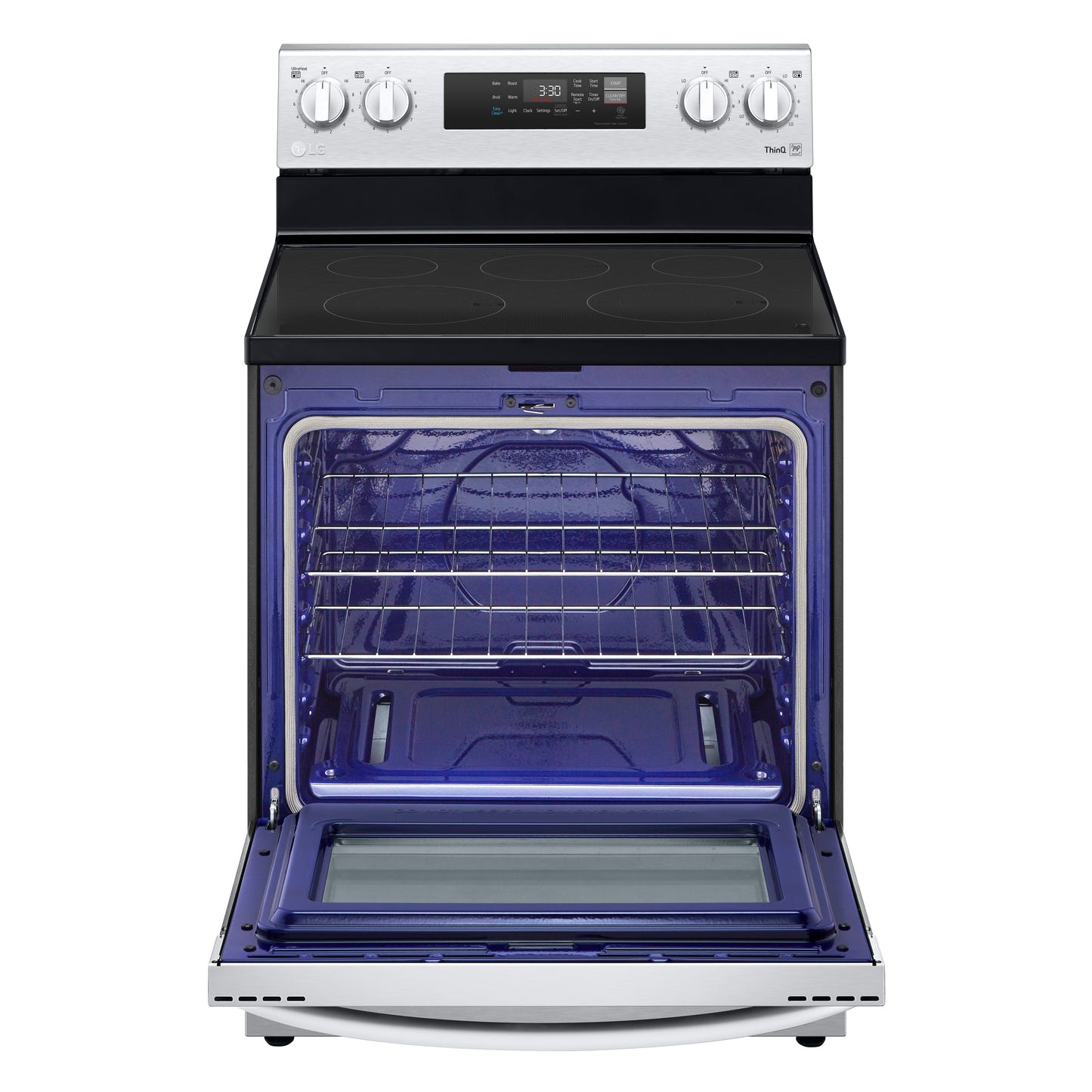 6.3 cu ft. Smart Wi-Fi Enabled Electric Ranges with EasyClean® LREL6321S