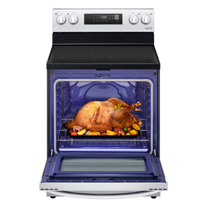 6.3 cu ft. Smart Wi-Fi Enabled Electric Ranges with EasyClean® LREL6321S