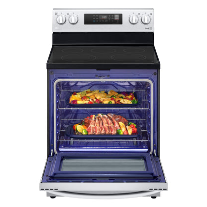 6.3 cu ft. Smart Wi-Fi Enabled Electric Ranges with EasyClean® LREL6321S