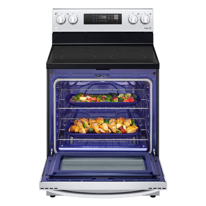 6.3 cu ft. Smart Wi-Fi Enabled Electric Ranges with EasyClean® LREL6321S