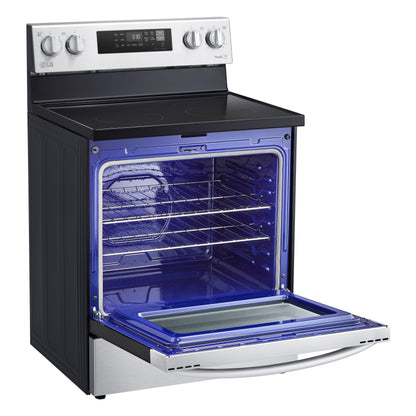 6.3 cu ft. Smart Wi-Fi Enabled Electric Ranges with EasyClean® LREL6321S