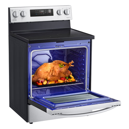 6.3 cu ft. Smart Wi-Fi Enabled Electric Ranges with EasyClean® LREL6321S