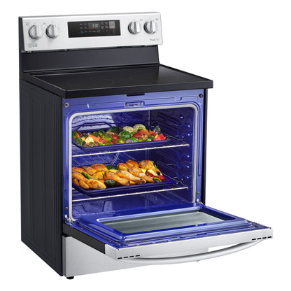 6.3 cu ft. Smart Wi-Fi Enabled Electric Ranges with EasyClean® LREL6321S