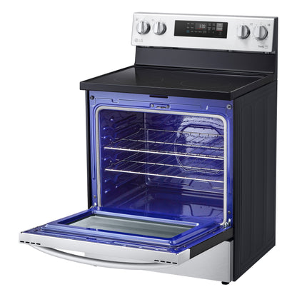 6.3 cu ft. Smart Wi-Fi Enabled Electric Ranges with EasyClean® LREL6321S
