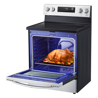 6.3 cu ft. Smart Wi-Fi Enabled Electric Ranges with EasyClean® LREL6321S