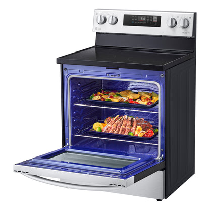 6.3 cu ft. Smart Wi-Fi Enabled Electric Ranges with EasyClean® LREL6321S