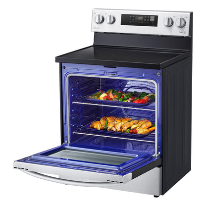 6.3 cu ft. Smart Wi-Fi Enabled Electric Ranges with EasyClean® LREL6321S
