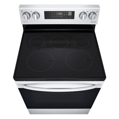 6.3 cu ft. Smart Wi-Fi Enabled Electric Ranges with EasyClean® LREL6321S