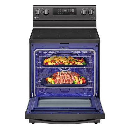 6.3 cu ft. Smart Wi-Fi Enabled Fan Convection Electric Ranges with Air Fry & EasyClean® LREL6323D