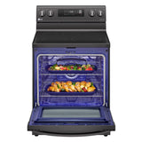 LG 6.3 cu ft Smart Wi-Fi Enabled Fan Convection Electric Range with Air Fry & EasyClean