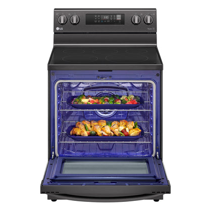 6.3 cu ft. Smart Wi-Fi Enabled Fan Convection Electric Ranges with Air Fry & EasyClean® LREL6323D