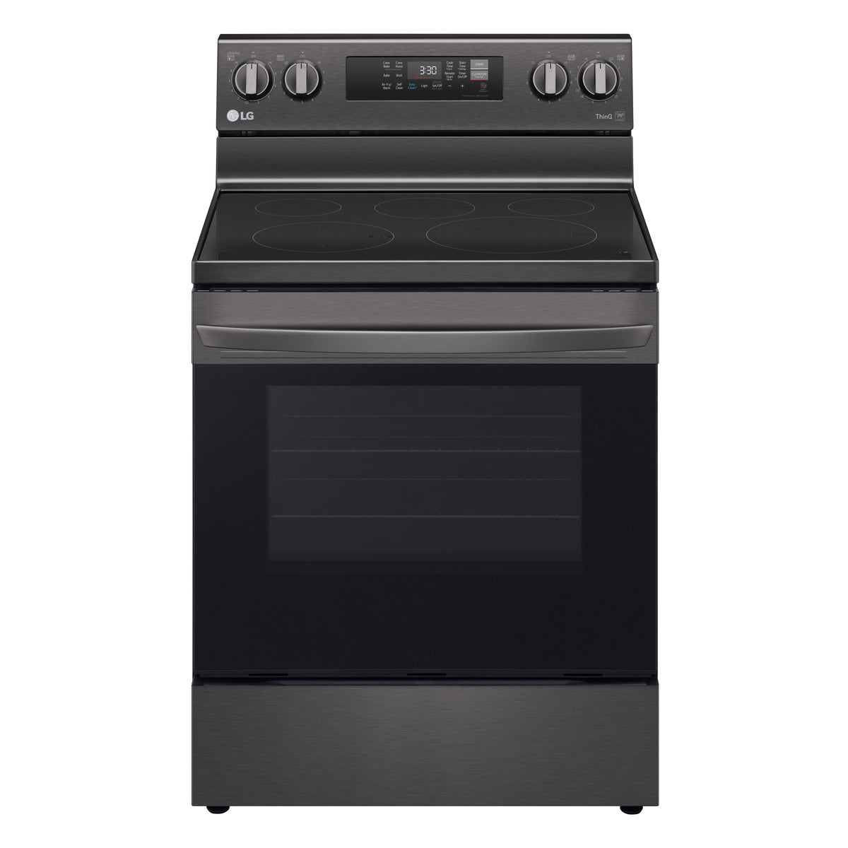 LG 6.3 cu ft Smart Wi-Fi Enabled Fan Convection Electric Range with Air Fry & EasyClean