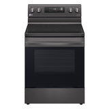 LG 6.3 cu ft Smart Wi-Fi Enabled Fan Convection Electric Range with Air Fry & EasyClean