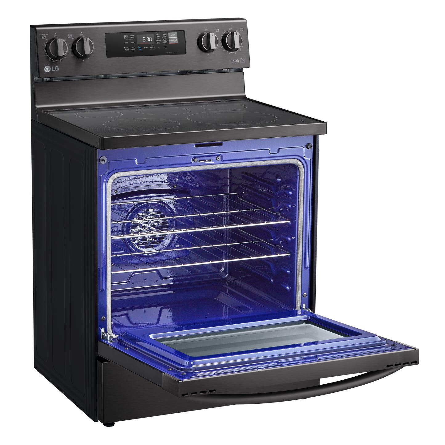 6.3 cu ft. Smart Wi-Fi Enabled Fan Convection Electric Ranges with Air Fry & EasyClean® LREL6323D