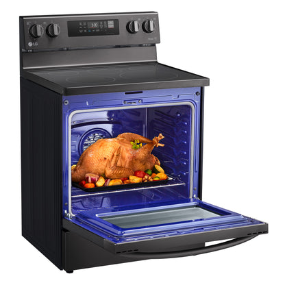 6.3 cu ft. Smart Wi-Fi Enabled Fan Convection Electric Ranges with Air Fry & EasyClean® LREL6323D