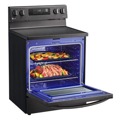 6.3 cu ft. Smart Wi-Fi Enabled Fan Convection Electric Ranges with Air Fry & EasyClean® LREL6323D