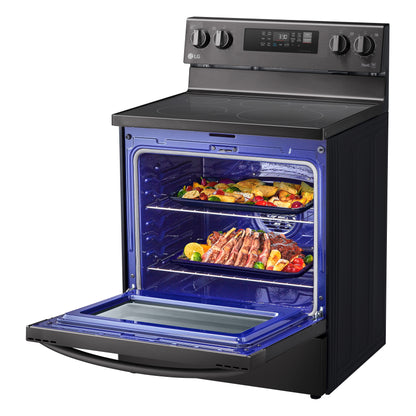 6.3 cu ft. Smart Wi-Fi Enabled Fan Convection Electric Ranges with Air Fry & EasyClean® LREL6323D