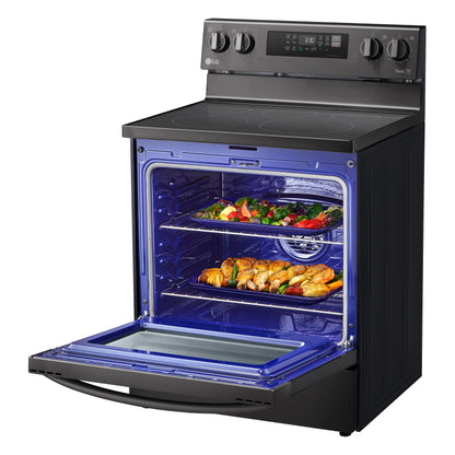 6.3 cu ft. Smart Wi-Fi Enabled Fan Convection Electric Ranges with Air Fry & EasyClean® LREL6323D