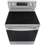 LG 6.3 cu ft. Smart Wi-Fi Enabled Fan Convection Electric Range with Air Fry & EasyClean®