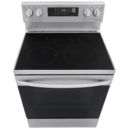 6.3 cu ft. Smart Wi-Fi Enabled Fan Convection Electric Ranges with Air Fry & EasyClean® LREL6323S