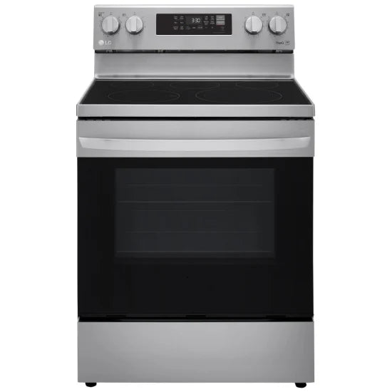 LG 6.3 cu ft. Smart Wi-Fi Enabled Fan Convection Electric Range with Air Fry & EasyClean®