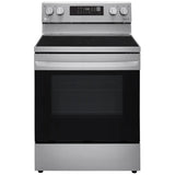 LG 6.3 cu ft. Smart Wi-Fi Enabled Fan Convection Electric Range with Air Fry & EasyClean®